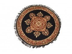 Rangoli Round Design Hand Knotted Carpet